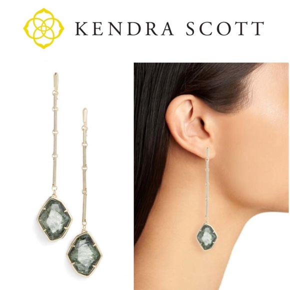 Kendra Scott Other - 🆕 CHARMIAN Drop Earring Gold Olive Kendra Scott